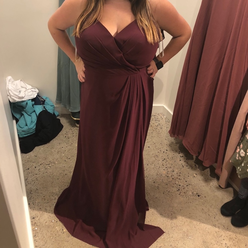 JB never worn navy bridesmaid dress